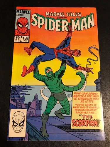 Marvel Tales #158 VF/NM 1983 reprints Amazing Spider-man 20 first Scorpion