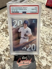 2020 Bowman Draft Spencer Torkelson 20 In 20 PSA 10