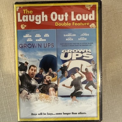 Grown Ups [2010] / Grown Ups 2 [2013] (DVD, 2015, Widescreen) NEW, sealed