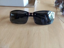 Sonnenbrille Klassiker  Schwarz Farbend Gold ...