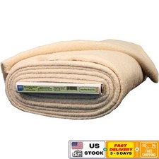 80/20 Quilting Batting Cotton Polyester Blend Soft Durable Fabric 9Yd Bolt New