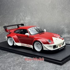 Solido 1:18 Porsche RWB BODYKIT PORCO 2020 Alloy Diecast Model Car Gifts Red