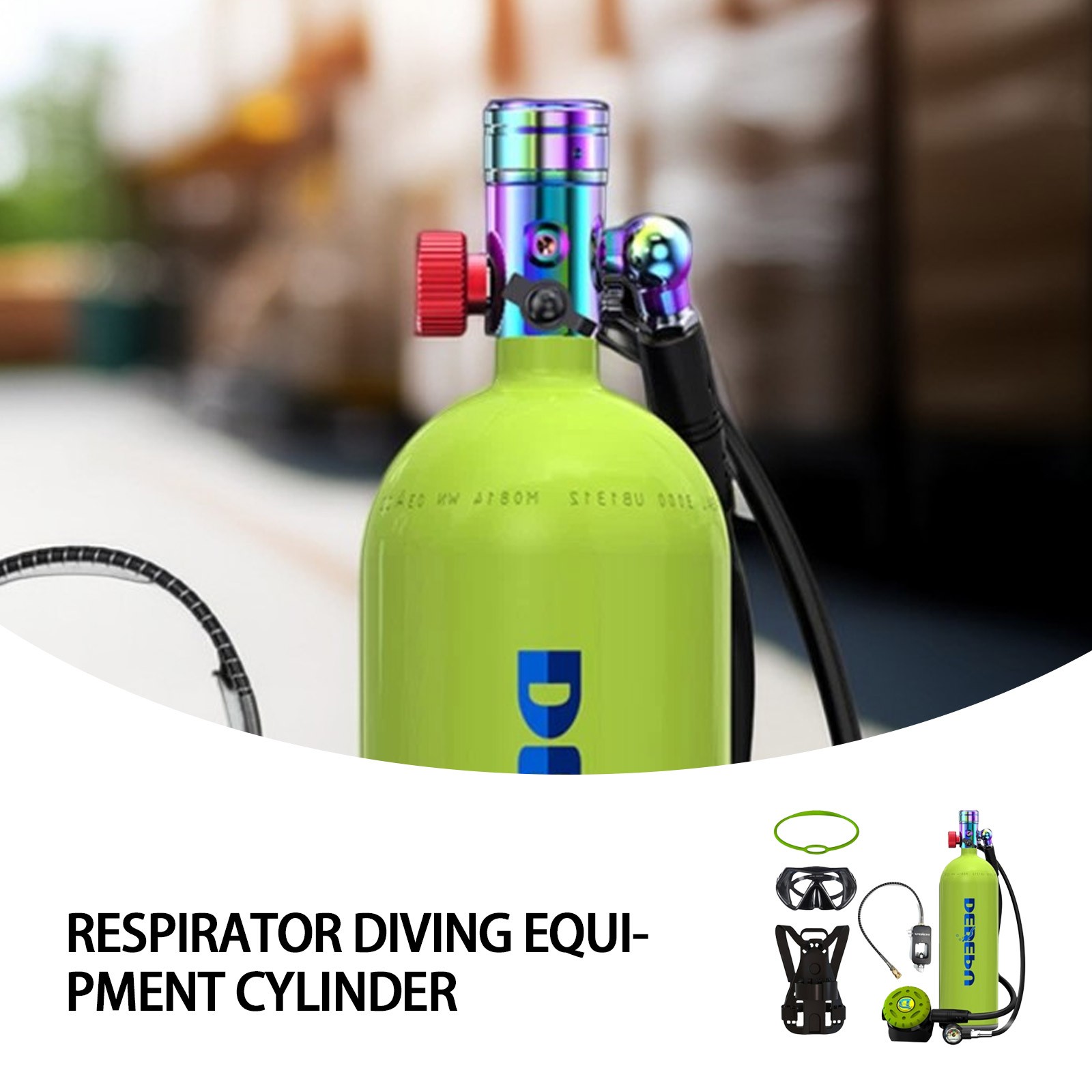 Mini Scuba Diving Tank Portable Oxygen Tank for Diving and Snorkeling