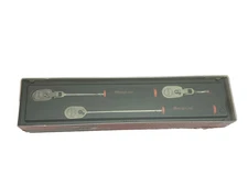 Snap On Tools NEW 103RT05FO 3pc Orange 1/4"drive Soft Grip Flex Ratchet Foam Set