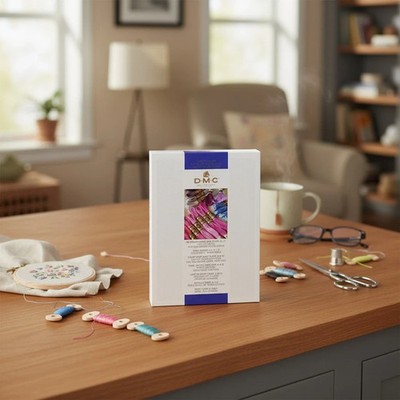Needlework Threads Color Card with 12 Pages Printed Color Card