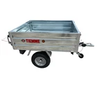 Trailer Cart Transport Things tiemme TM450SA reach 450 KG goods openable