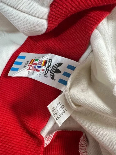 ADIDAS Rare White Track Jacket 00s TOKYO Men Size 2XS Vintage Used- Japan - Picture 9 of 10