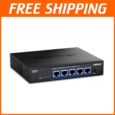 High-Speed 10G RJ-45 Switch - 100Gbps Capacity, 2.5G Support, NDAA Compliant