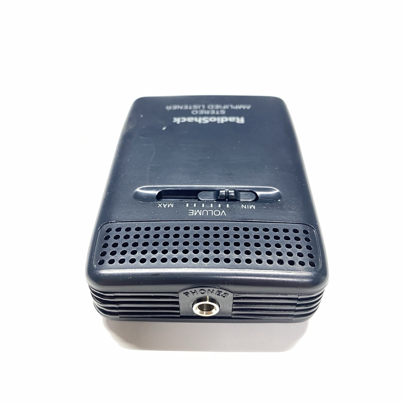 VTG Radio Shack Stereo Amplified Listener 33-1096 W Original headphones WORKS!