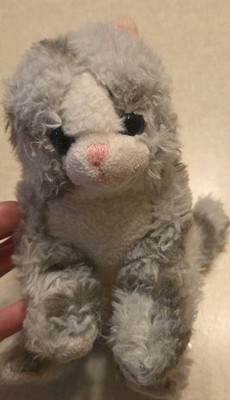 Wishpets Plush 6'' Jenny Grey Striped Kitty Cat