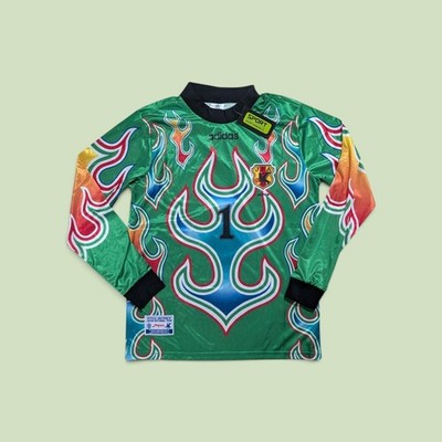 Adidas Japan 1998 World Cup GK Flame Jersey - S.G.G.K. Captain Tsubasa *READ*