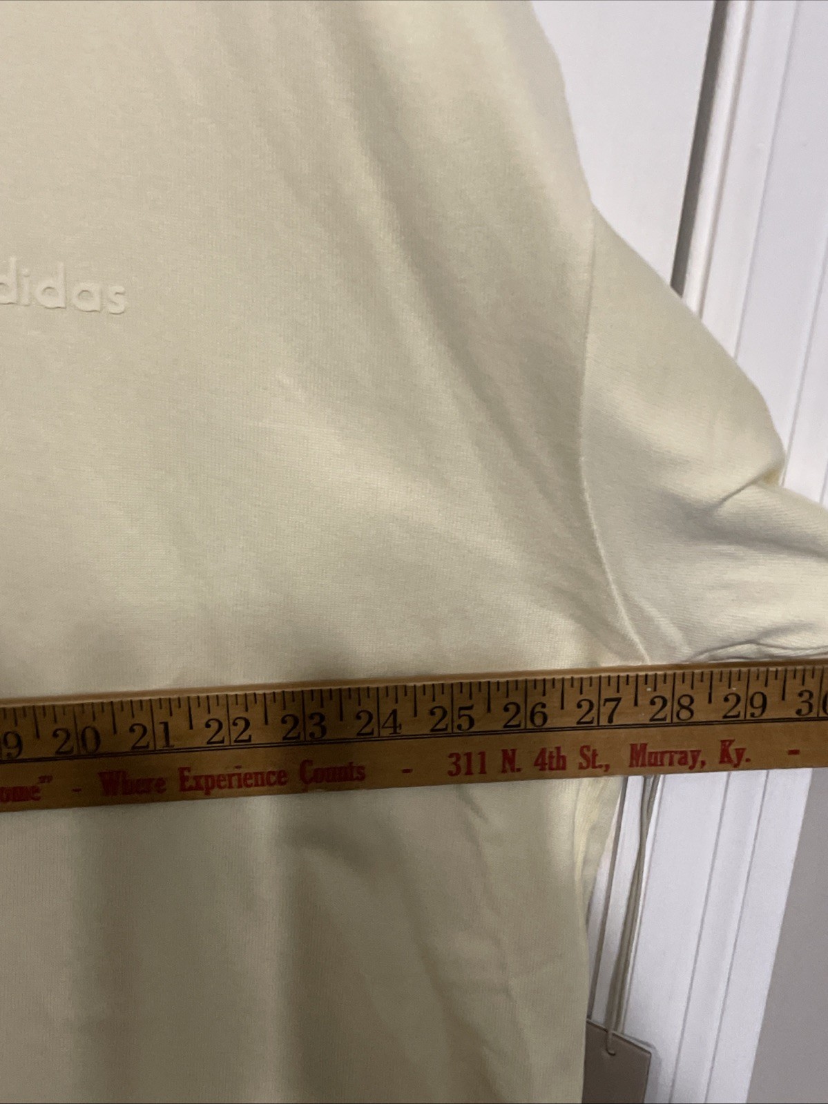 NWT ADIDAS X FEAR OF GOD ATHLETICS V TEE T-SHIRT IS8735 SIZE Large Heavy Knit thumbnail 8
