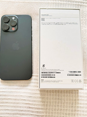 Apple iPhone 15 Pro Max 256GB Schwarz A3105