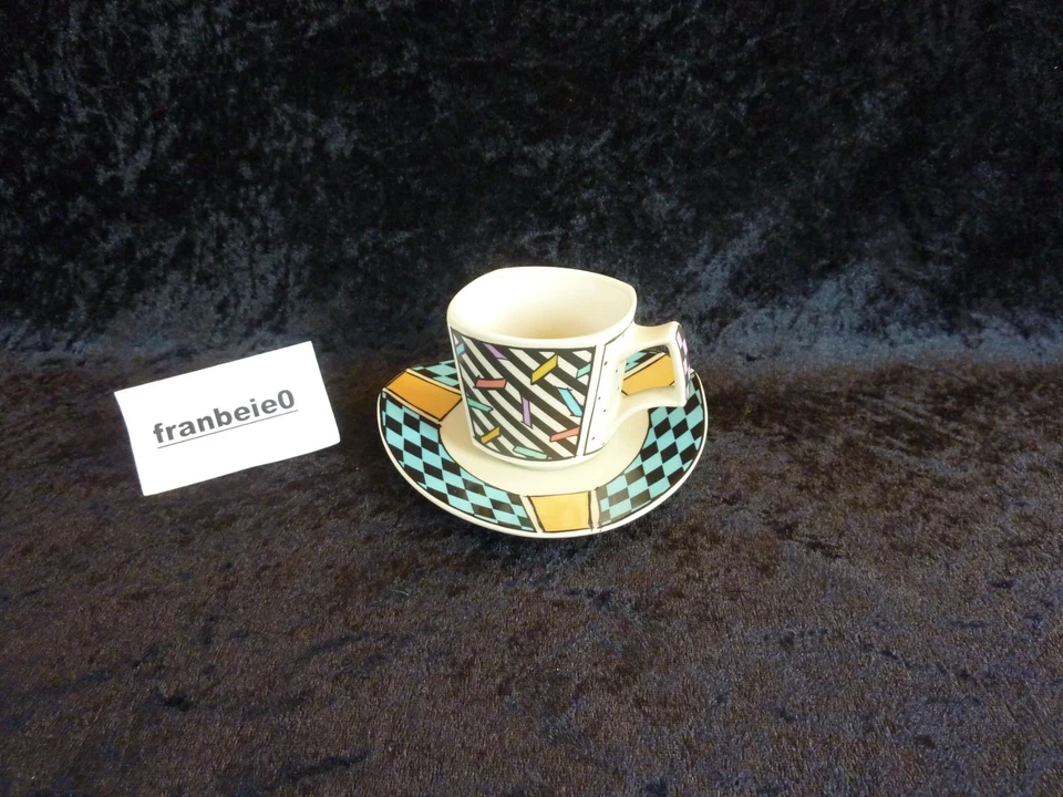 Rosenthal "FLASH ONE" taza de café espresso con platillo