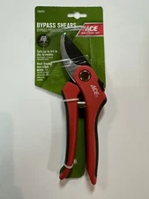 ACE 3/4 inch Bypass Shears red clippers for pruning Heat Treated Non-stick Blade