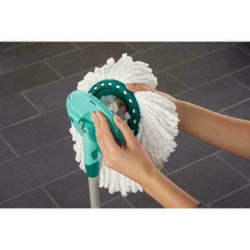 NEU~2 Stück Mikrofaser Ersatzkopf Microfaser Disc Mop Wischmop Für Leifheit Dis - Bild 3 von 4