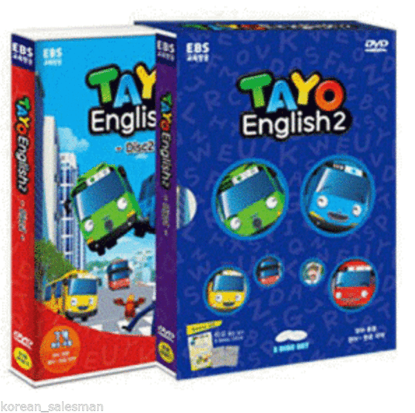 Little Bus Tayo DVD 2 English Version Korean Animation Little Bus Tayo DVD 2 English Version Korean Animation