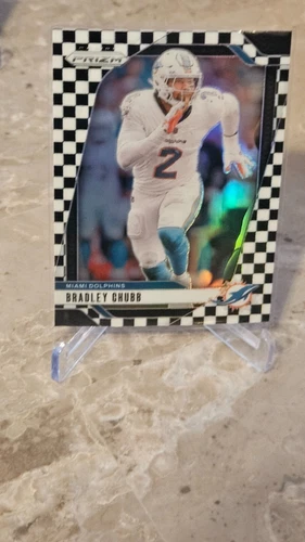 2024 Panini Prizm BRADLEY CHUBB Black & White CHECKERBOARD PRIZM #181