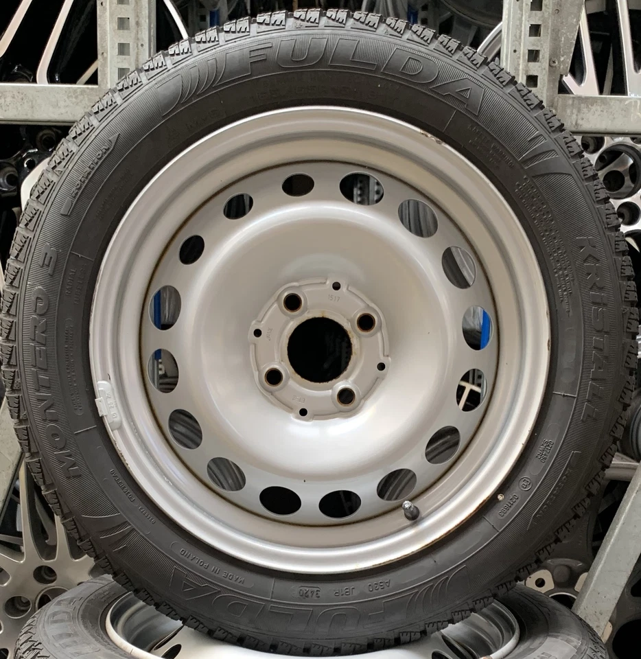 4 Orig SMART Stahl-Winterräder 165/65 R15 81T M+S Fortwo Forfour W453 C4 - Bild 2 von 4