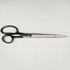Vintage 12" Hot Drop Forged 509-S12 Shears Scissors Heavy Duty Fabric Sewing 