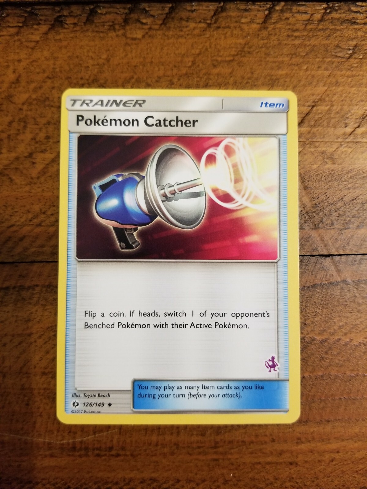 4X POKEMON CATCHER 126/149 Battle Academy Mewtwo Stamped Pokemon Card Near Mint
