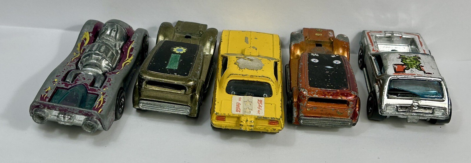 Hot Wheels Redlines Lot Of 5 JUNK YARD SPECIALS PARTS OR RESTORE eBay