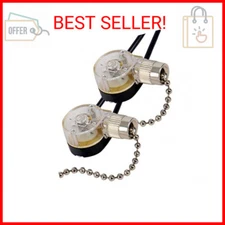 DAYONE Pull Chain Switch Zing Ear ZE-109 Ceiling Fan Switch Ceiling Fan Light La