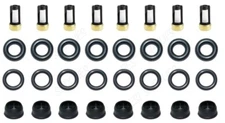 Fuel Injector Rebuild Seal Kit Rings Filters Caps for GMC 4.8L 5.3L 6.0L