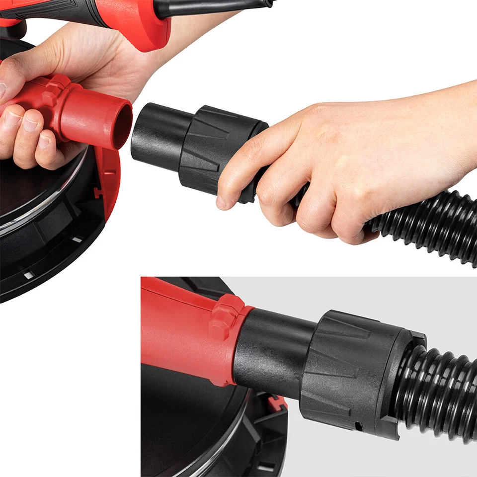 Levigatrice per Muro Soffitto Carteggiatrice Cartongesso Pareti con Sacco 1280W - Immagine 4 di 4