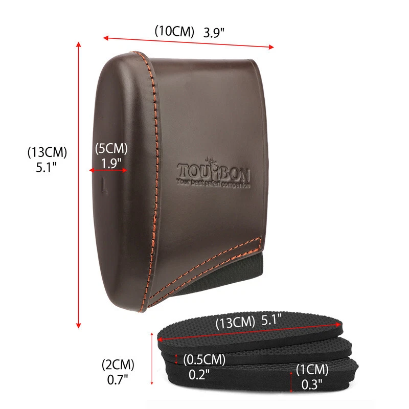 TOURBON Hunting Shotgun Rifle Butt Sleeve Stock Cover Slip-on Recoil Pad Gift - Image 2 of 4