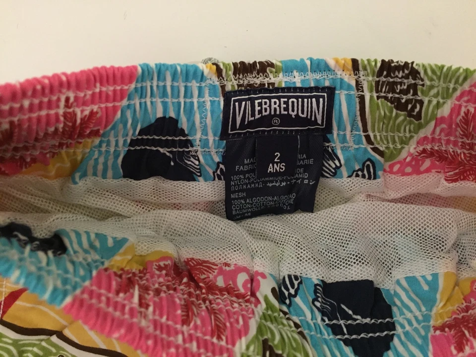 New w Tags & Bag Authentic Vilebrequin Swim Trunks / Swimwear 2T/ 2Y Unisex Kids - Image 4 of 4