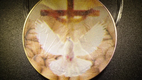 HOLY TRINITY SILVER EAGLE COIN, UNCIRCULATED