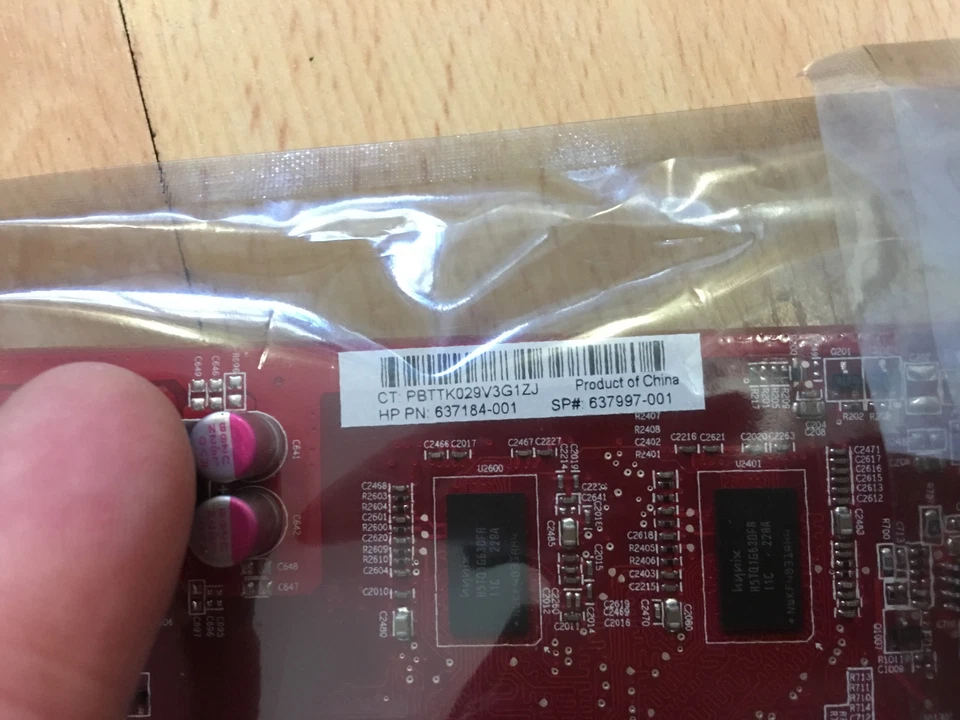 New, HP AMD Radeon 637184-001 637997-001 HD 6570 1GB DDR3 DP DVI Video Card  - Image 4 of 4