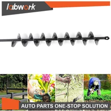 Labwork Extended Length Auger Drill Bit Planting Bulb Flower Planter Tool 32"x2"