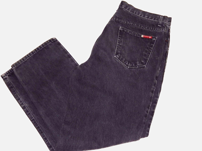 Vintage GUESS JEANS USA red tag denim jeans-38, black fade | eBay