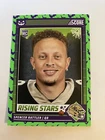 Spencer Rattler 2024 Score A Treat Card Green Bats Rising Stars #45 Saints RC