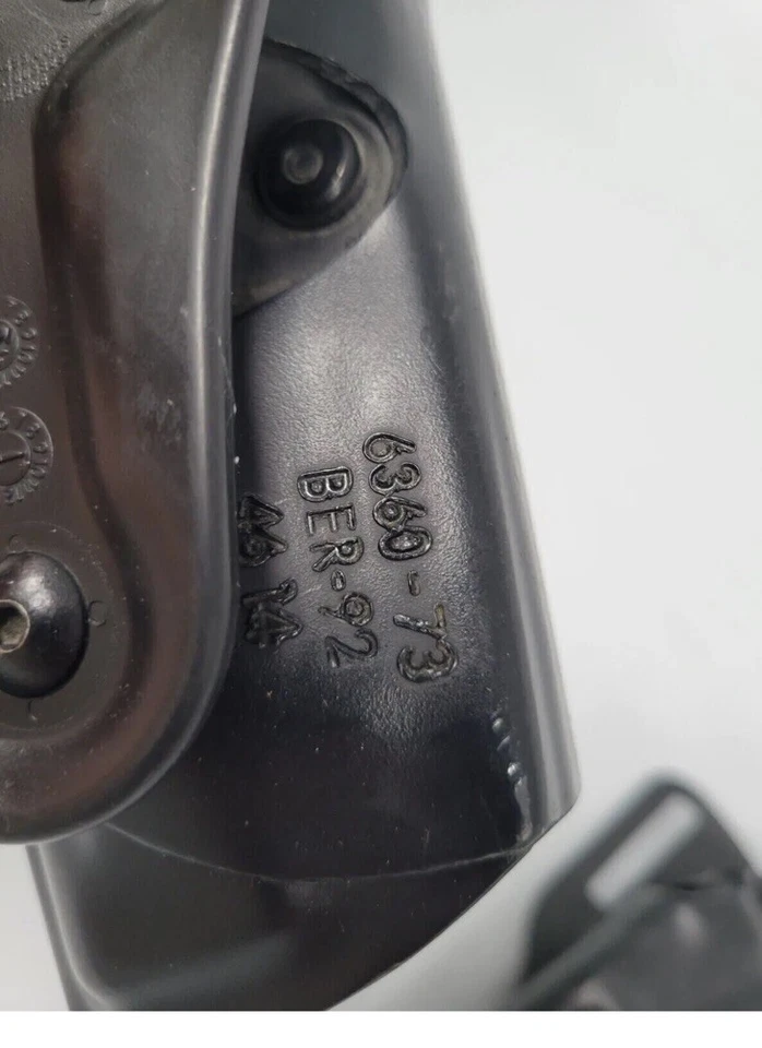 SAFARILAND 6360 73 ALS LEVEL 3 DUTY HOLSTER BERETTA 92, 92F, 92FS, 92D, M9 LH - Image 3 of 3