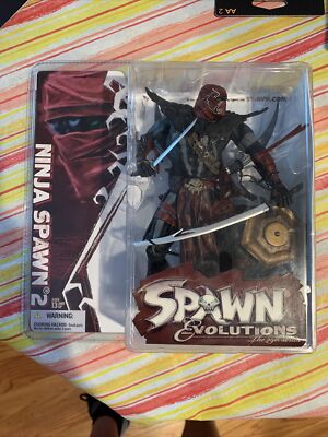 figura pvc mcfarlane spawn evolutions ninja 200 - Comprar Otras Figuras de acción en