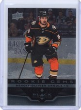 2021-22 Upper Deck Extended Benoit-Olivier Groulx Rookie Black Diamond Insert