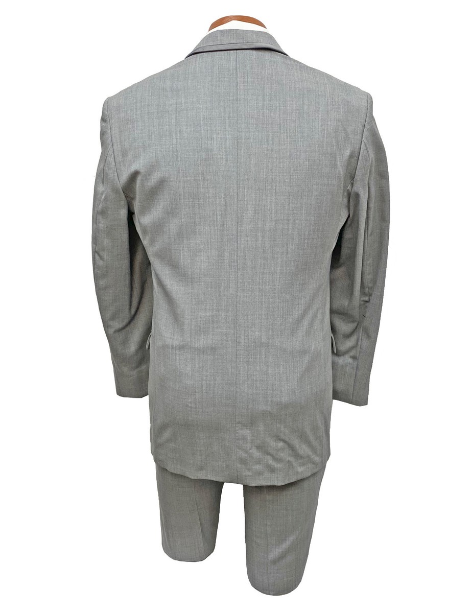 Jean Yves Savoy Boys Grey Tuxedo Suit with Pants Ring Bearer