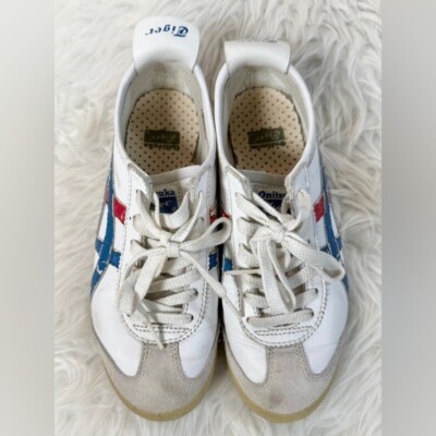 Onitsuka Tiger ASICS Men s Size 4.5 Tiger Mexico 66 Leather Sneakers