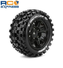 Louise RC MFT X-Mcross Sport Monster Truck Tire 24mm Hex Mounted 2 LOULT3352BM
