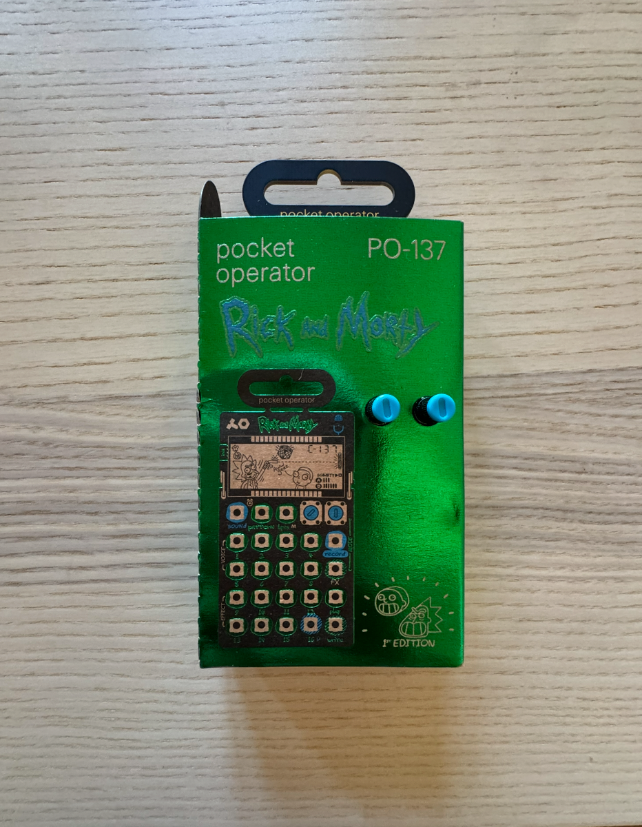 その他 Teenage engineering PO-137 Rick teenage engineering PO-137 Rick and Morty Pocket TE010AS137 B&H
