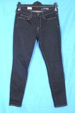 GAP 1969 Leggings Skinny DARK WASH Stretch Denim DARK Mid-Rise JEANS Sz 28/6r