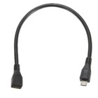 Micro USB Male To Female Extension Extender Data Sync Charging Cable adaptor