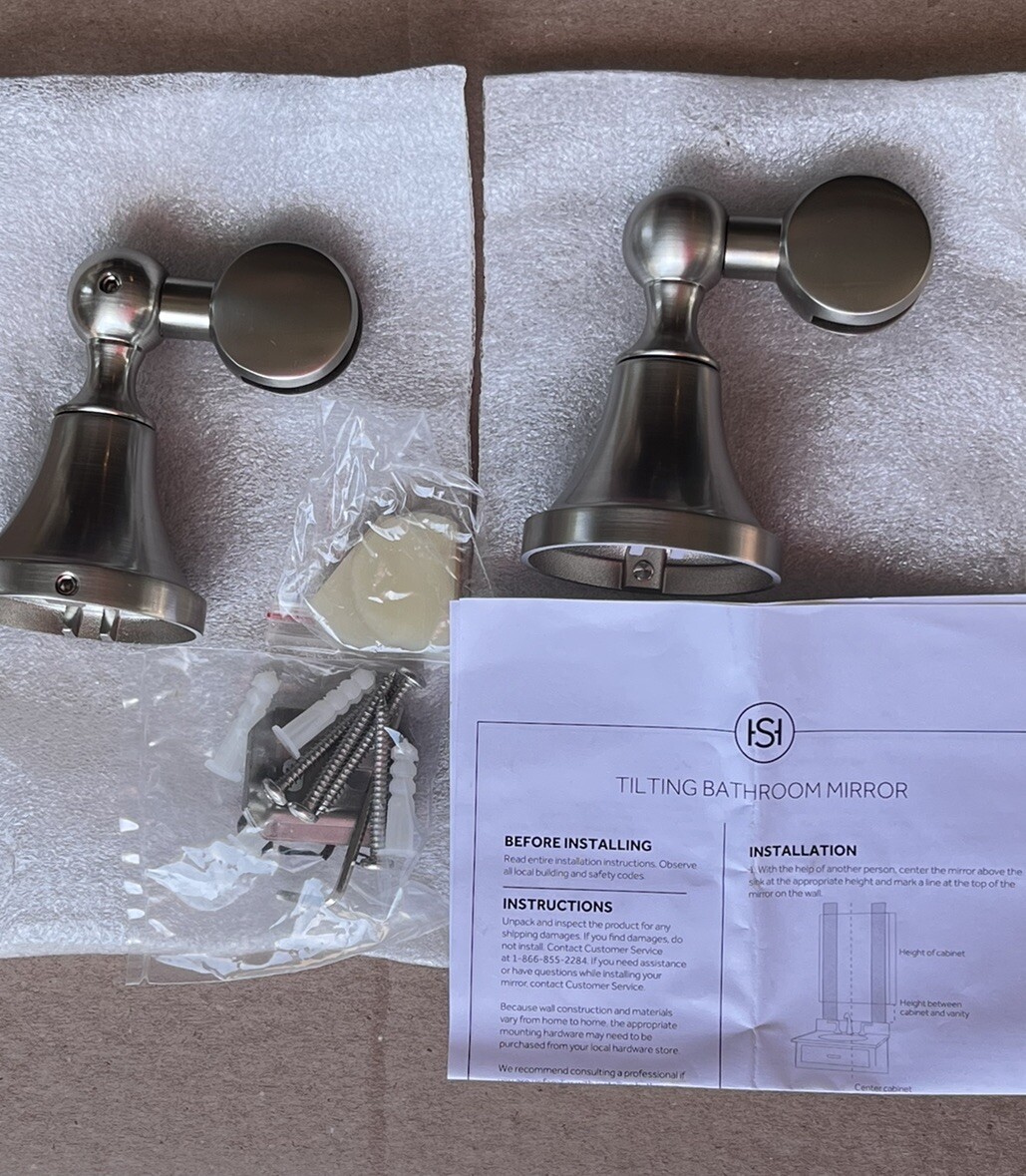 Signature Hardware Denver Series Adjustable Wall Mirror Bracket 