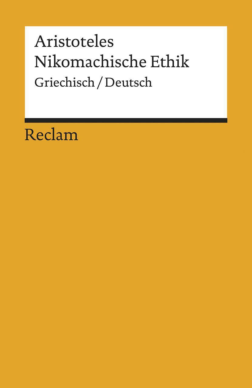 Nikomachische Ethik Aristoteles