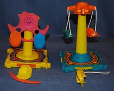 2 Vintage 1976 Kenner Tree Tots Amusement Park rides for parts General Mills