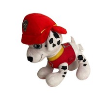 Paw Patrol Marshall Dog Stuffed Plush Toy 7" Fire Red Spin Master 2018
