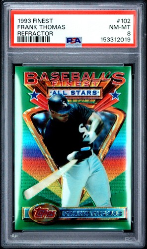Frank Thomas [Refractor] #102 1993 Finest card